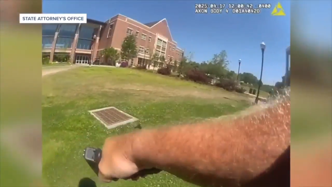 New bodycam footage shows officers responding to mass shooting at FSU as victims’ families seek answers a year later