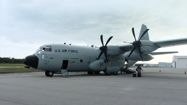 NOAA hurricane hunters make stop in Marathon to provide look inside aircraft and discuss upcoming hurricane season