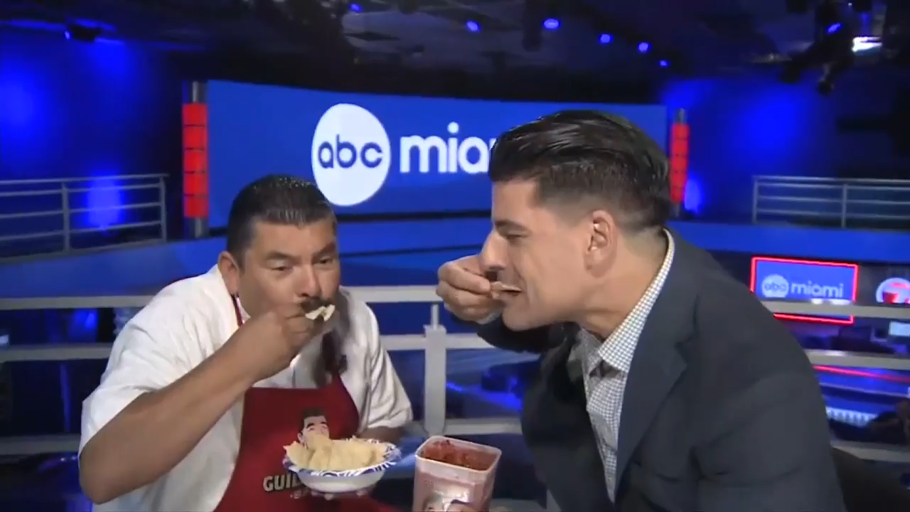 ABC’s Guillermo stops by 7News to debut his new, unique salsa that has the whole newsroom loving it ...