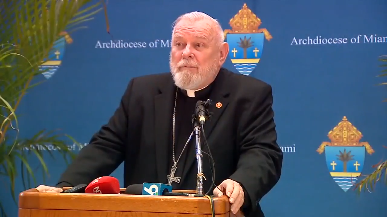 Archbishop Wenski urges Trump administration to reconsider decision to cut funding for Catholic Charities