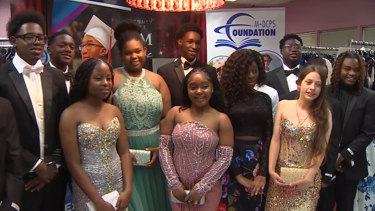 Project Upstart gives Miami-Dade students suffering financial hardship the opportunity to enjoy prom, other senior activities