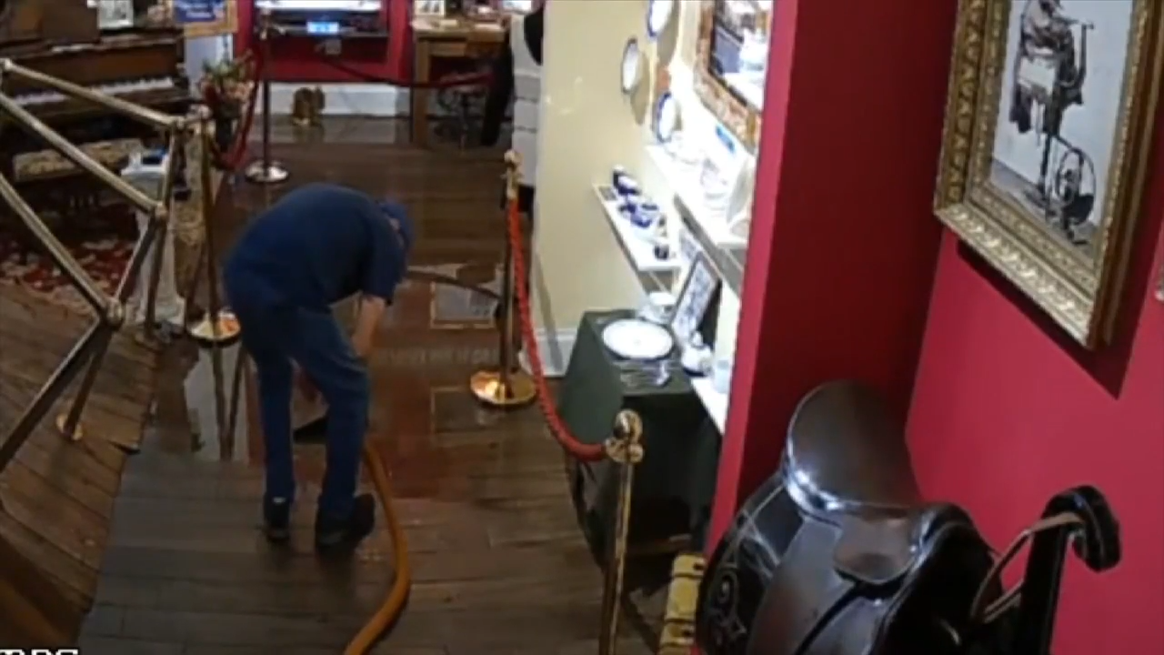 Titanic exhibit at Illinois museum floods on anniversary of famous ship’s sinking