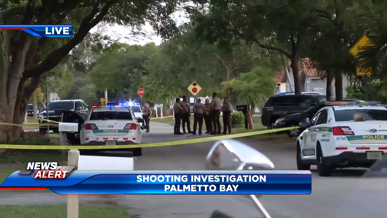 PALMETTO BAY, Fla. (WSVN) — Police swarmed a neighborhood in Palmetto Bay after receiving reports of shots being fired.According to Miami-Dade Sheriff’s Office, deputies were<a class="excerpt-read-more" href="https://wsvn.com/news/local/miami-dade/authorities-investigate-reports-of-shooting-in-palmetto-bay/">Read More</a>