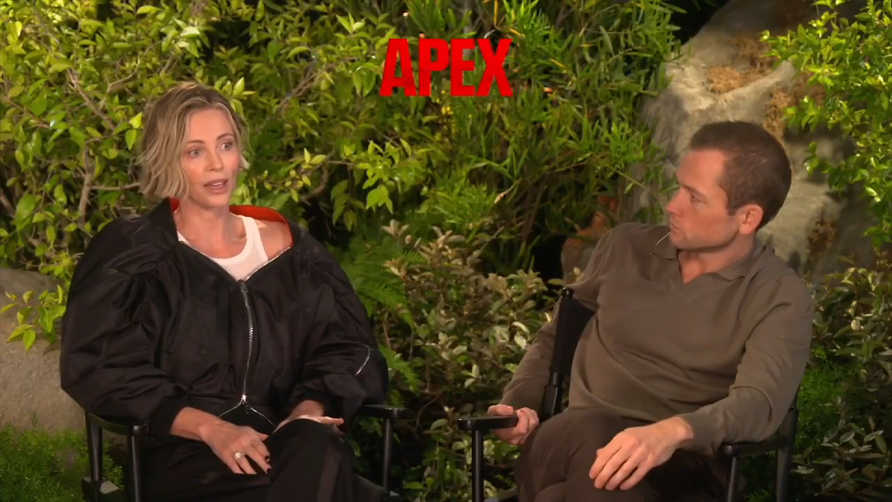 Charlize Theron fights for survival while being hunted by Taron Egerton in psychological thriller, ‘Apex’