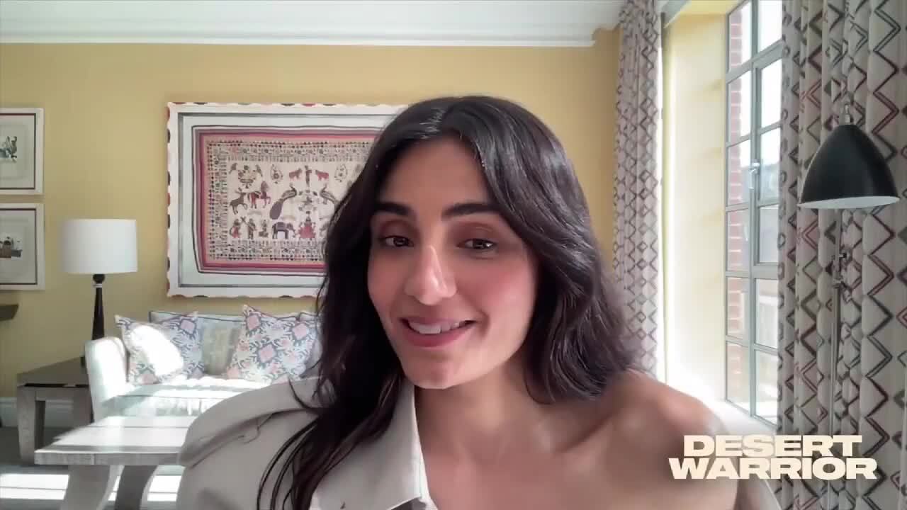 Aiysha Hart rides into action in ‘Desert Warrior’