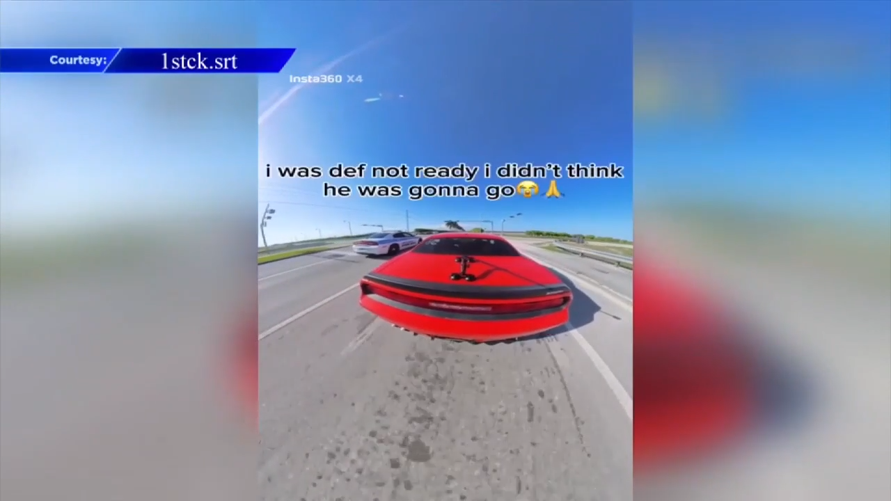Homestead Police opens investigation after video shows on-duty officer taking part in street racing