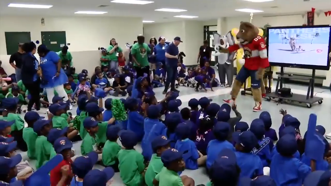 Florida Panthers team up with BCPS to celebrate winners of reading challenge – WSVN 7News | Miami News, Weather, Sports | Fort Lauderdale