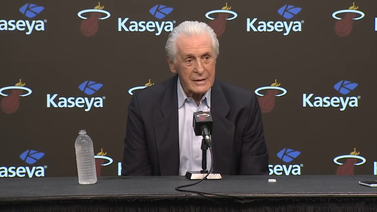 ‘I’m not gonna resign’: Heat’s Pat Riley reaffirms commitment to finding winning ways without tanking