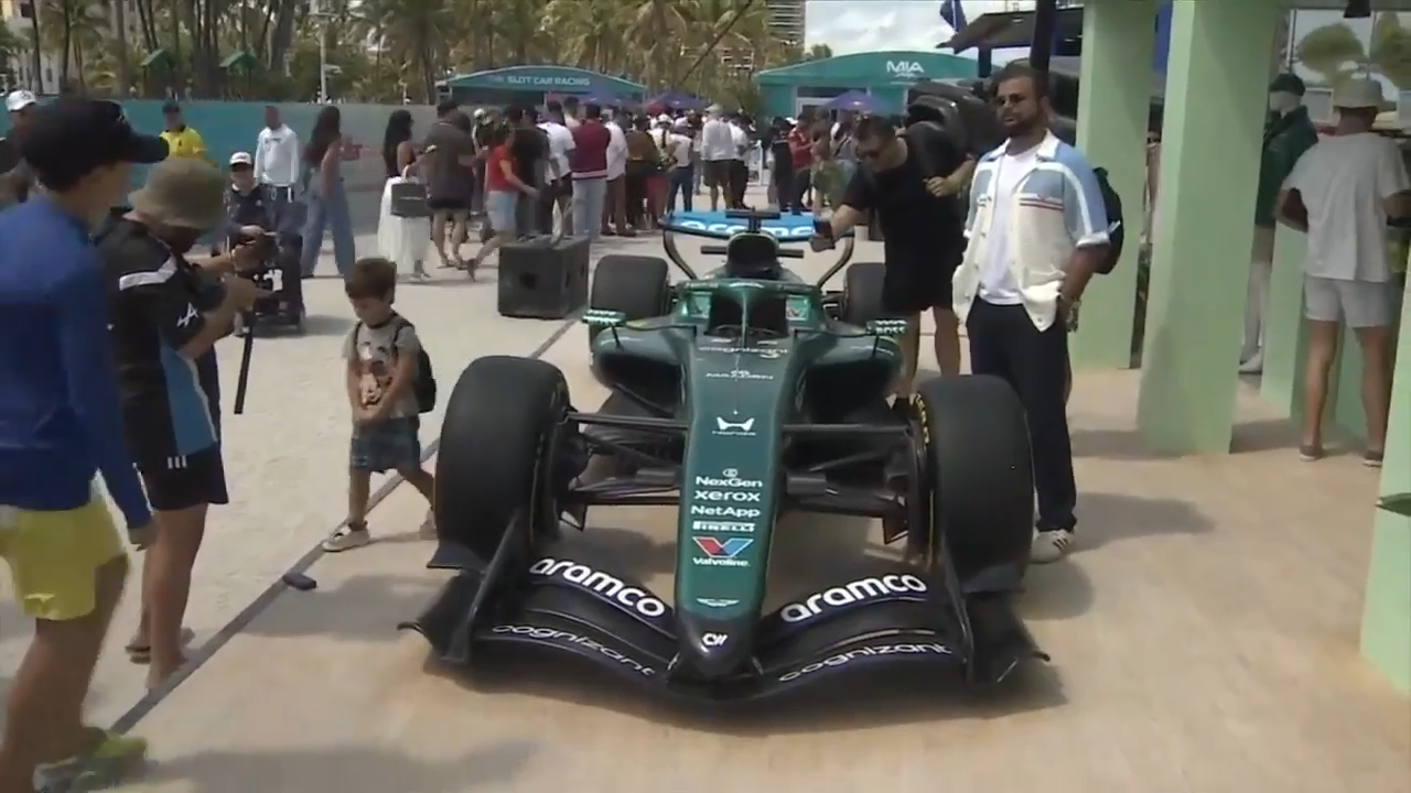 Formula 1 Fan Fest races to Lummus Park to kick off start of Miami Grand Prix