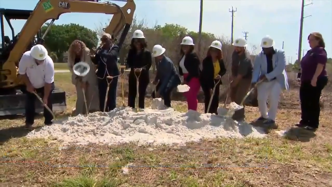 City of North Lauderdale holds groundbreaking ceremony on newly installed pump station to combat flooding