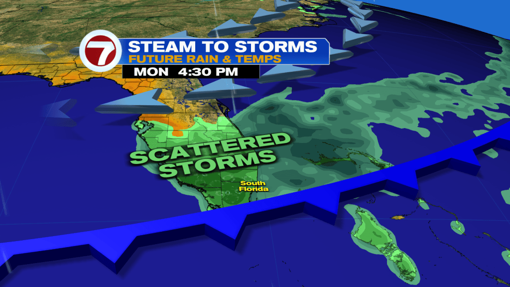 Warm and Humid Weekend Ahead of Returning Storms - WSVN 7News | Miami ...