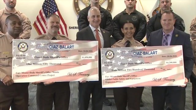 Over M in federal funding presented to MDSO to help enhance security ahead of FIFA World Cup – WSVN 7News | Miami News, Weather, Sports | Fort Lauderdale