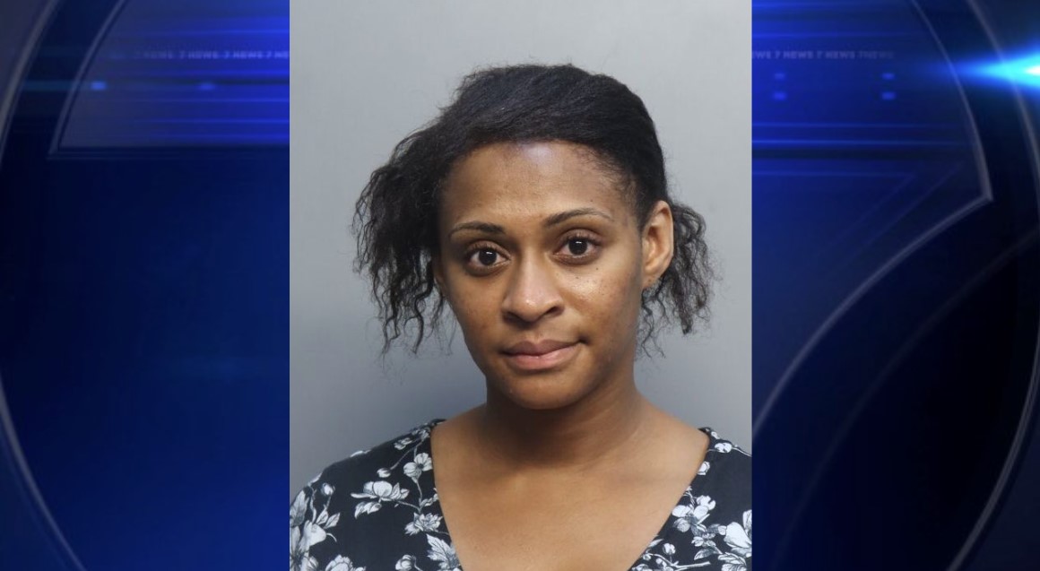 Miami woman arrested outside Opa-locka elementary school after fleeing traffic stop, threatening to kill deputy