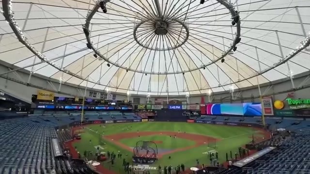 Rays are victorious in return to Tropicana Field after Hurricane Milton tore off the roof in 2024
