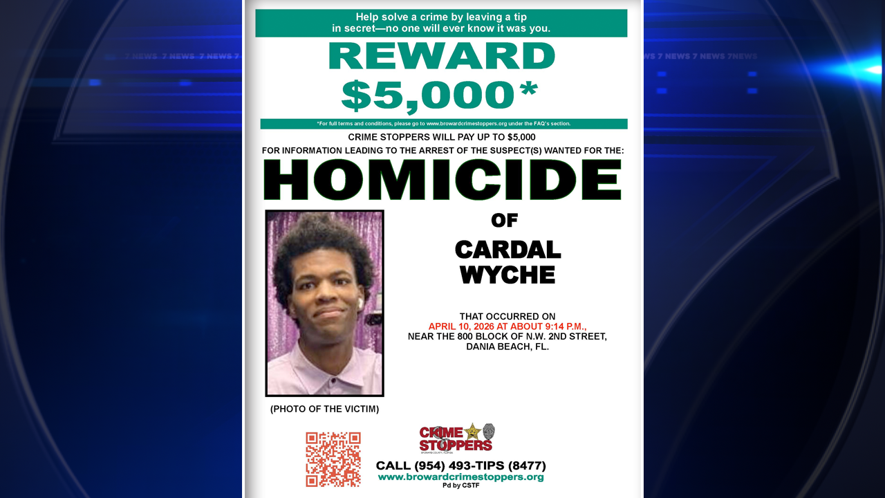 22-year-old Dania Beach man shot and killed following altercation; BSO seeking information