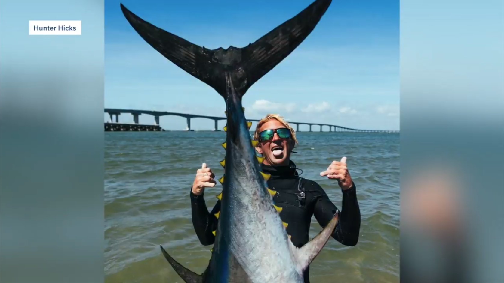 ‘Hardest fish I’ve ever caught in my life’: North Carolina man catches 212-pound tuna while on Jet Ski