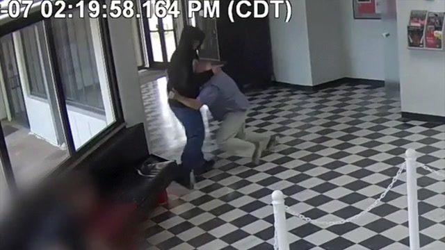 Video shows moments principal at Oklahoma high school tackled gunman before being shot