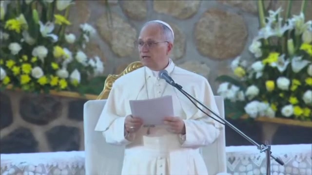 Pope warns of world ravaged by ‘tyrants’ in the wake of Trump attacks