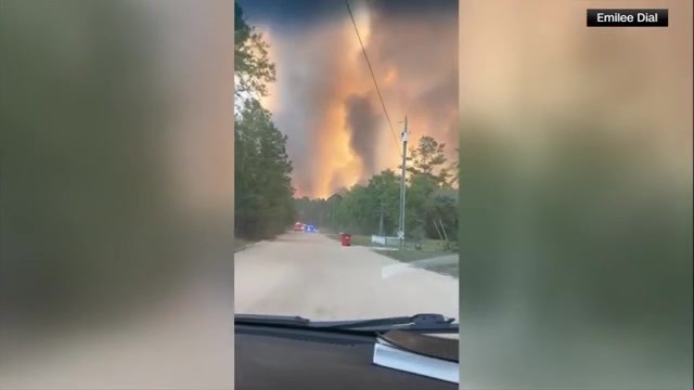 Growing Georgia wildfires have destroyed 120 homes, forcing new evacuations