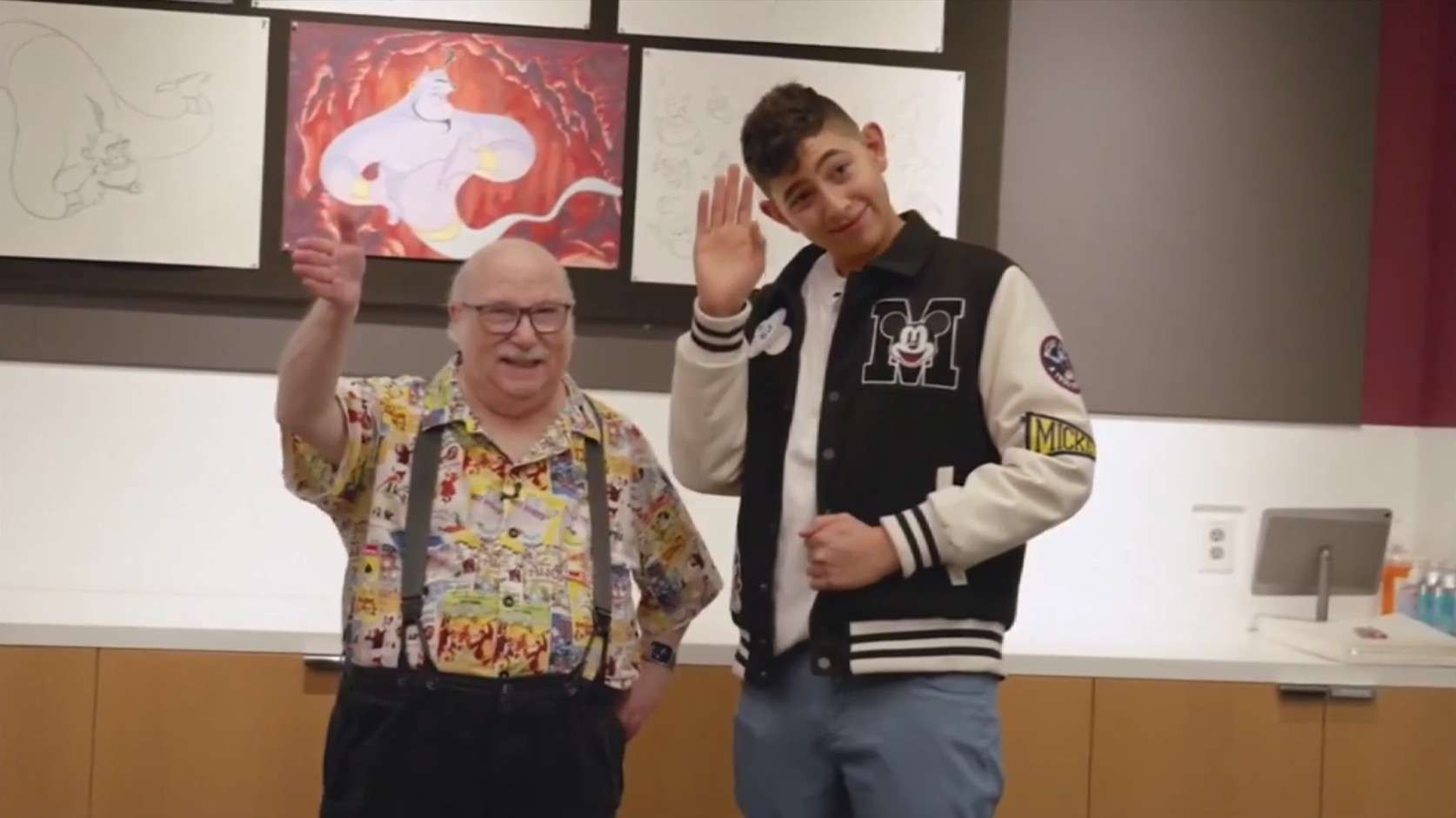 Ed Gombert Aspiring artist who underwent liver transplant meets animator behind ...