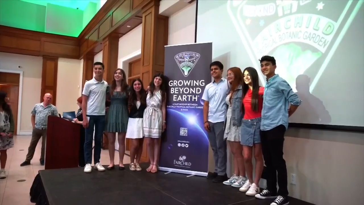 Students share plant research, take part in symposium at Fairchild Tropical Botanic Garden