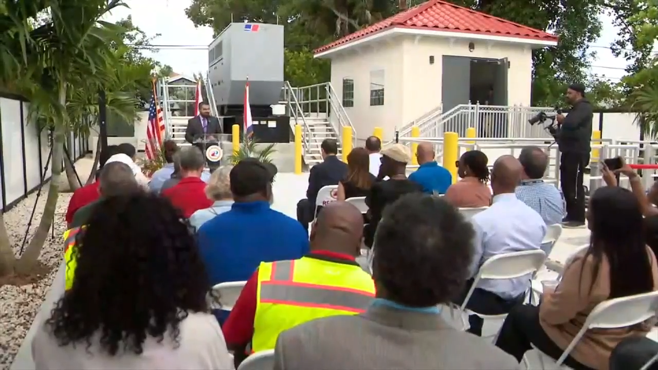 New stormwater lift station is introduced as officials observe 3-year anniversary of historic floods in Fort Lauderdale