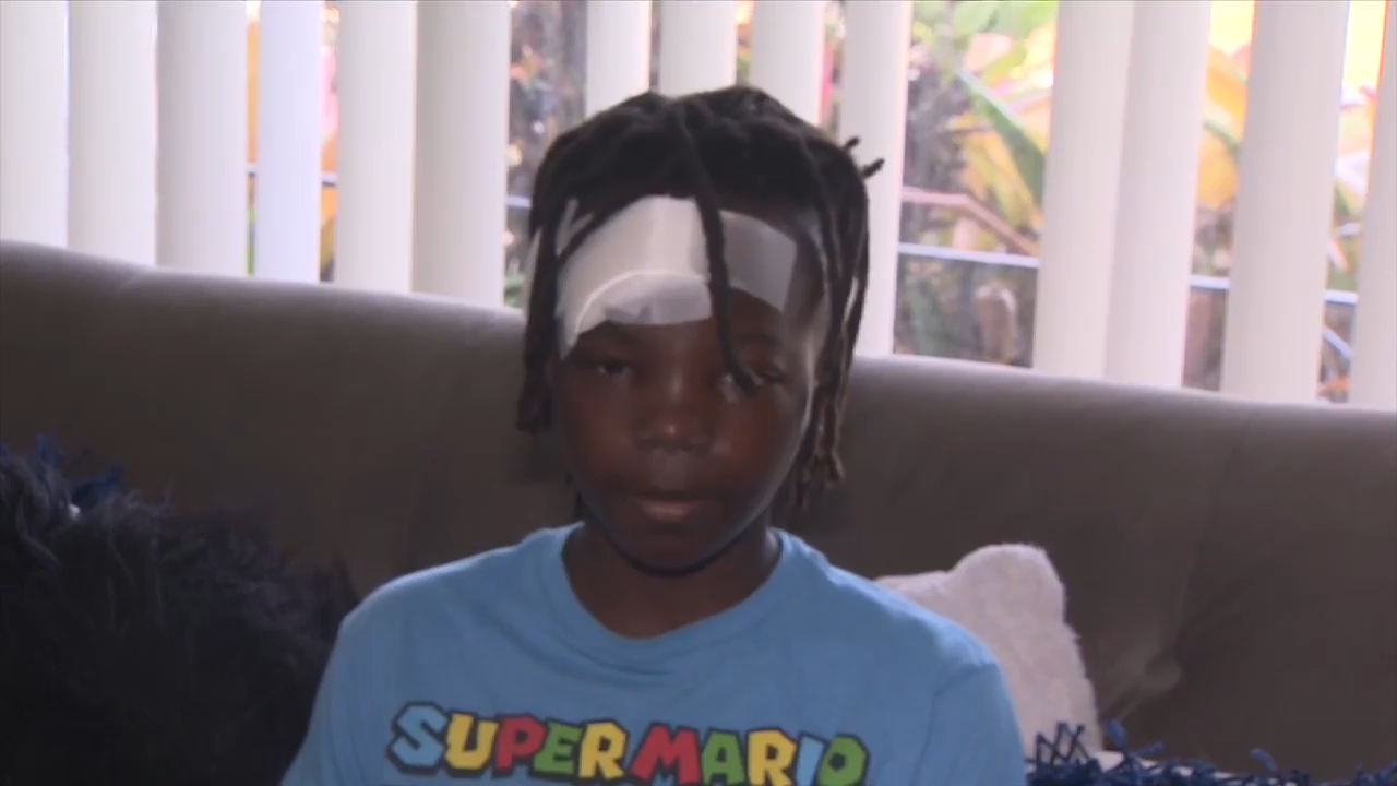 11-year-old boy speaks out after being released from hospital following crash in Miami Gardens
