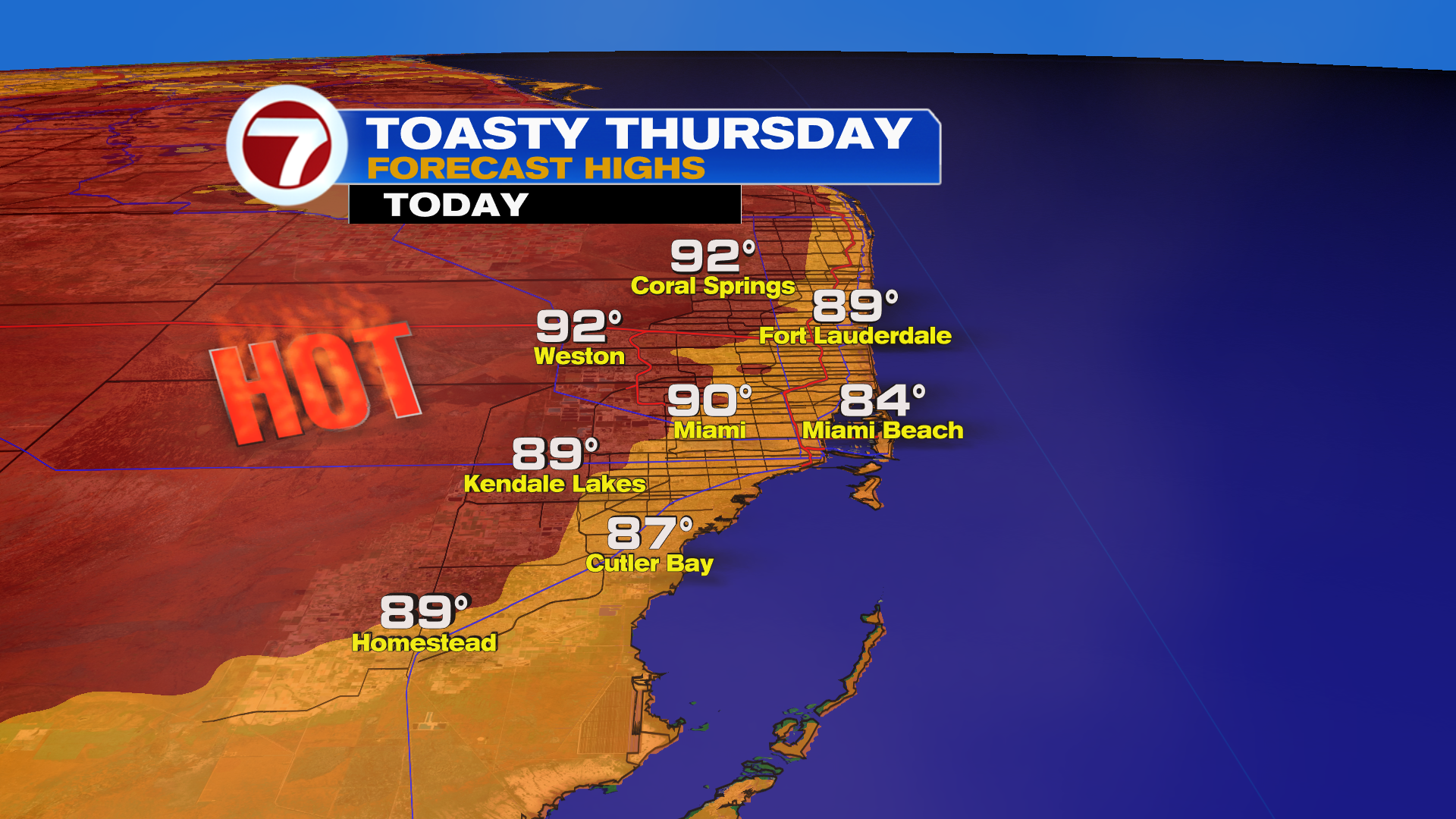 Heat Builds Through Saturday, Storms Return Late Weekend