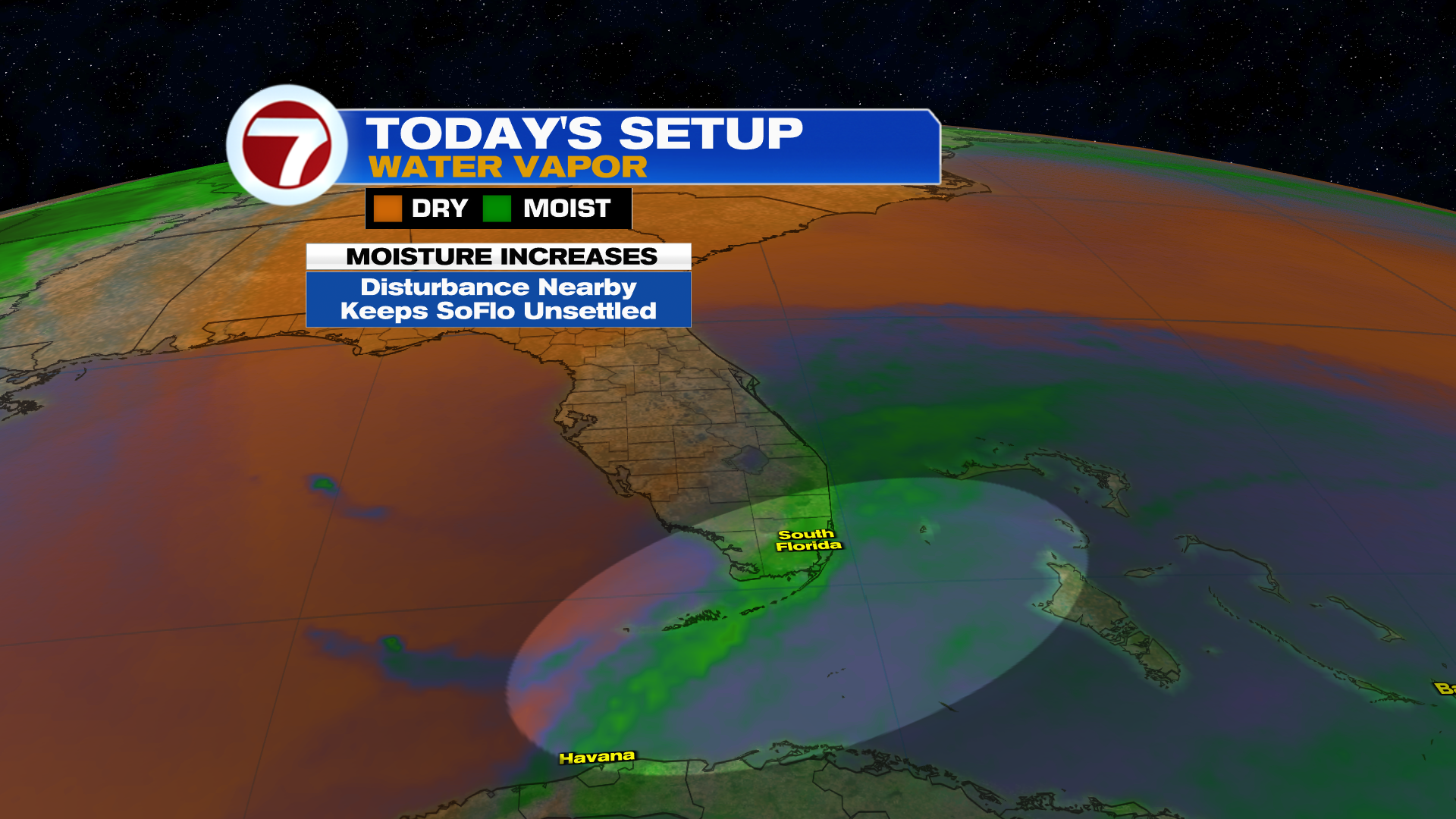 Showers Today, Steamy Sunshine Ahead