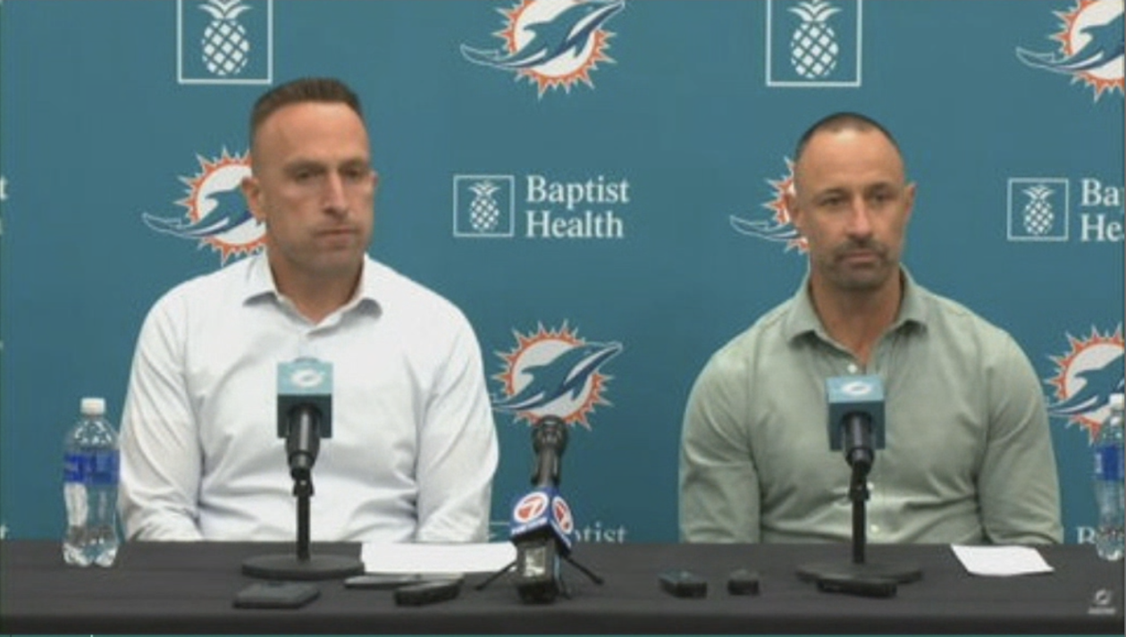 Dolphins’ new coach and GM bet big on toughness in the NFL draft