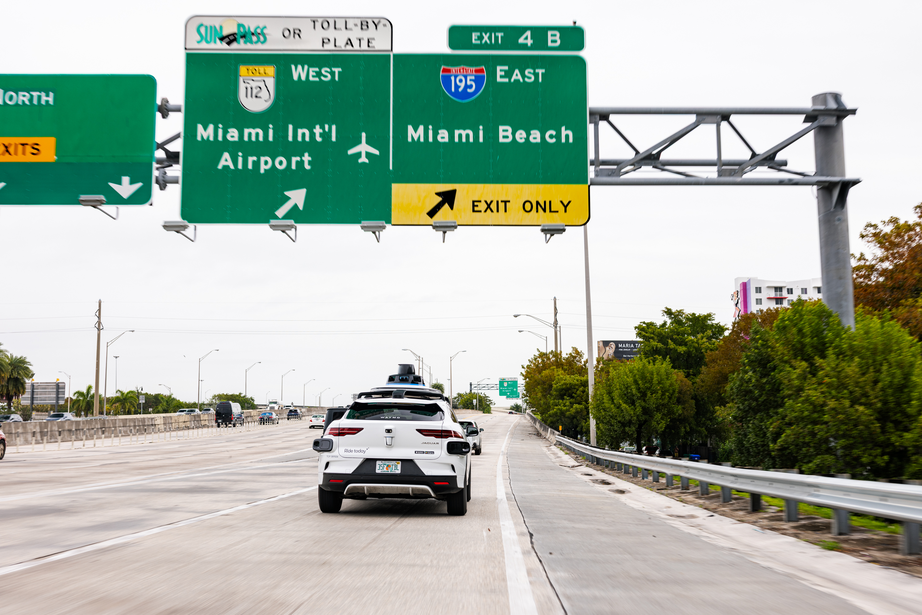 Waymo opens driverless rides to everyone in Miami, adds highway access