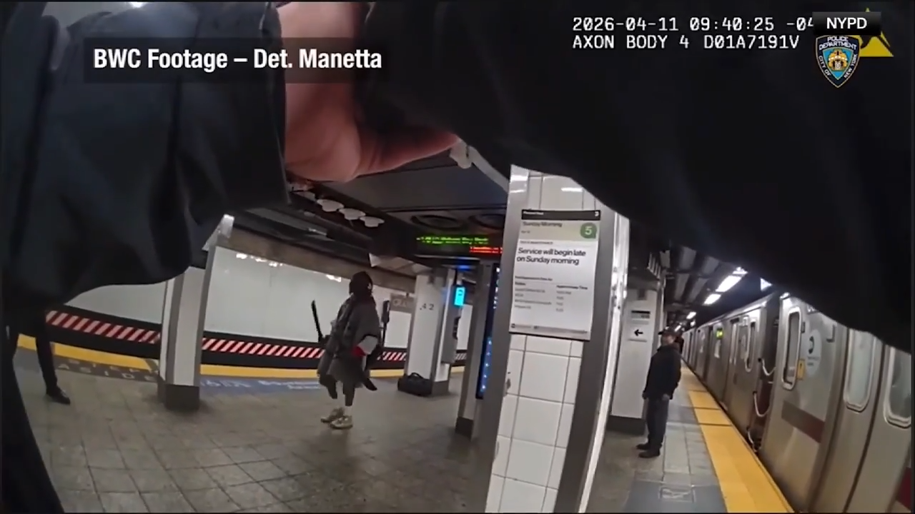 Video of NYC police killing machete-wielding man at Grand Central station released