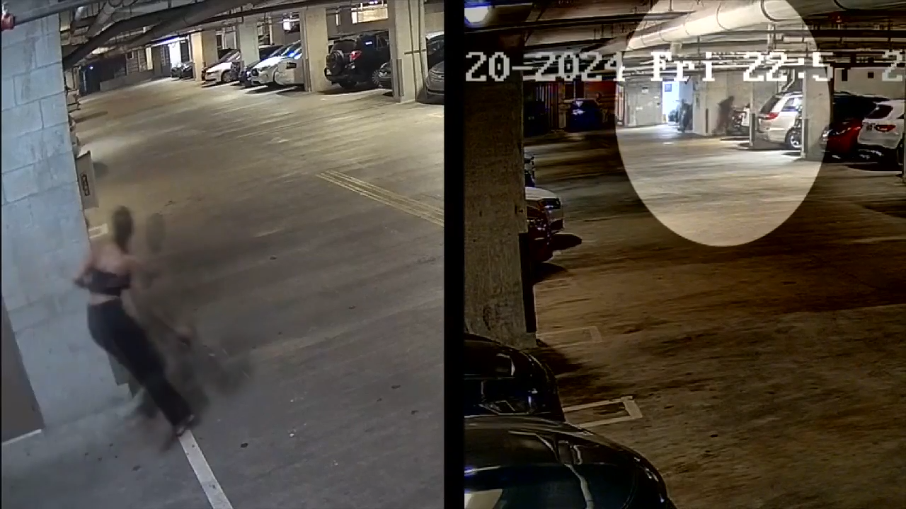 Surveillance video captures fatal 2024 stabbing in Miami parking garage by 17-year-old’s girlfriend