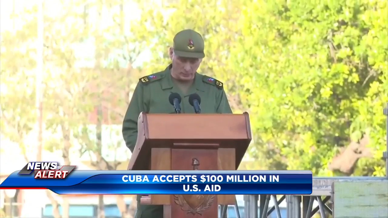 Cuban leader Miguel Díaz-Canel accepts US offer for $100M in humanitarian aid amid power grid collapse, rising tensions
