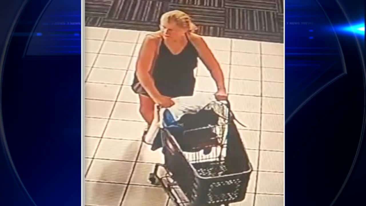 Police work to ID woman caught on camera stealing purse from shopping ...