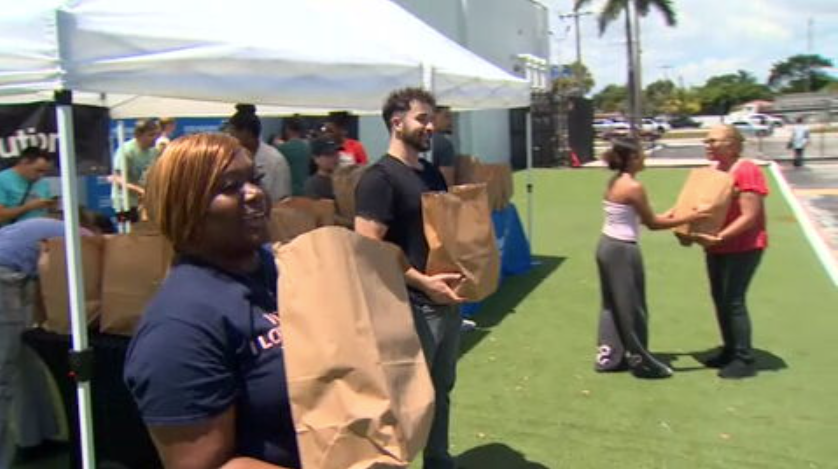 Miami Gardens hosts Good Neighbor Day America bringing free meal kits to families