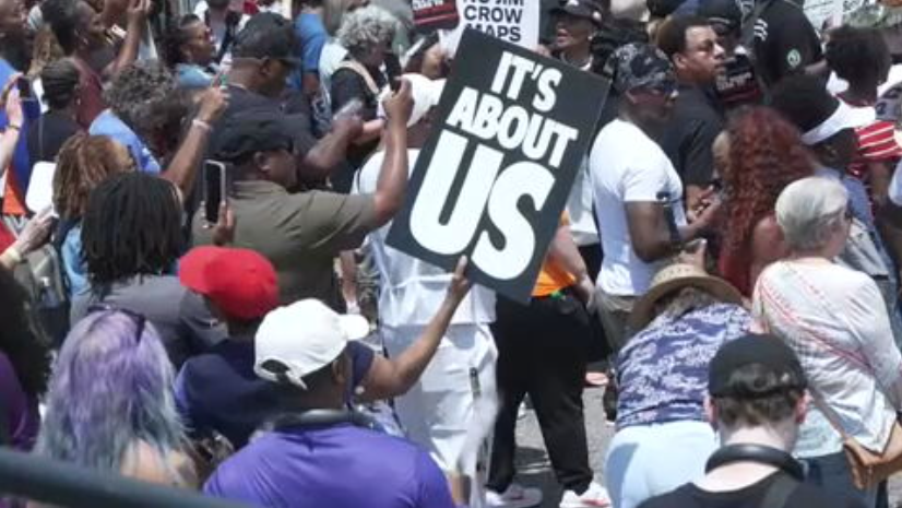 In the birthplace of Civil Rights Movement, groups rally to defend Black political representation