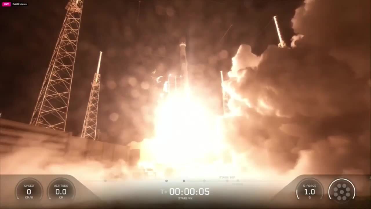 SpaceX successfully launches 46th Starlink support mission