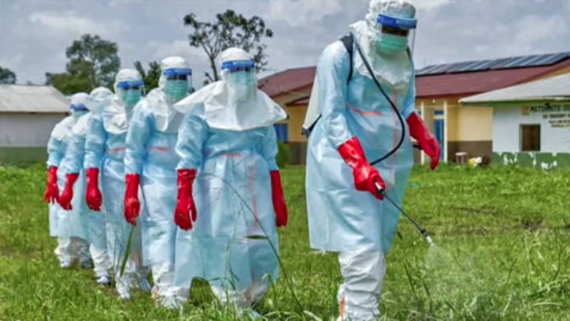 A second Ebola treatment center is set ablaze in eastern Congo, with 18 suspected cases fleeing