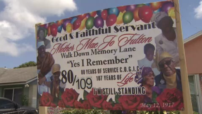 Pompano Beach community coming together to celebrate a resident’s historic 109th birthday