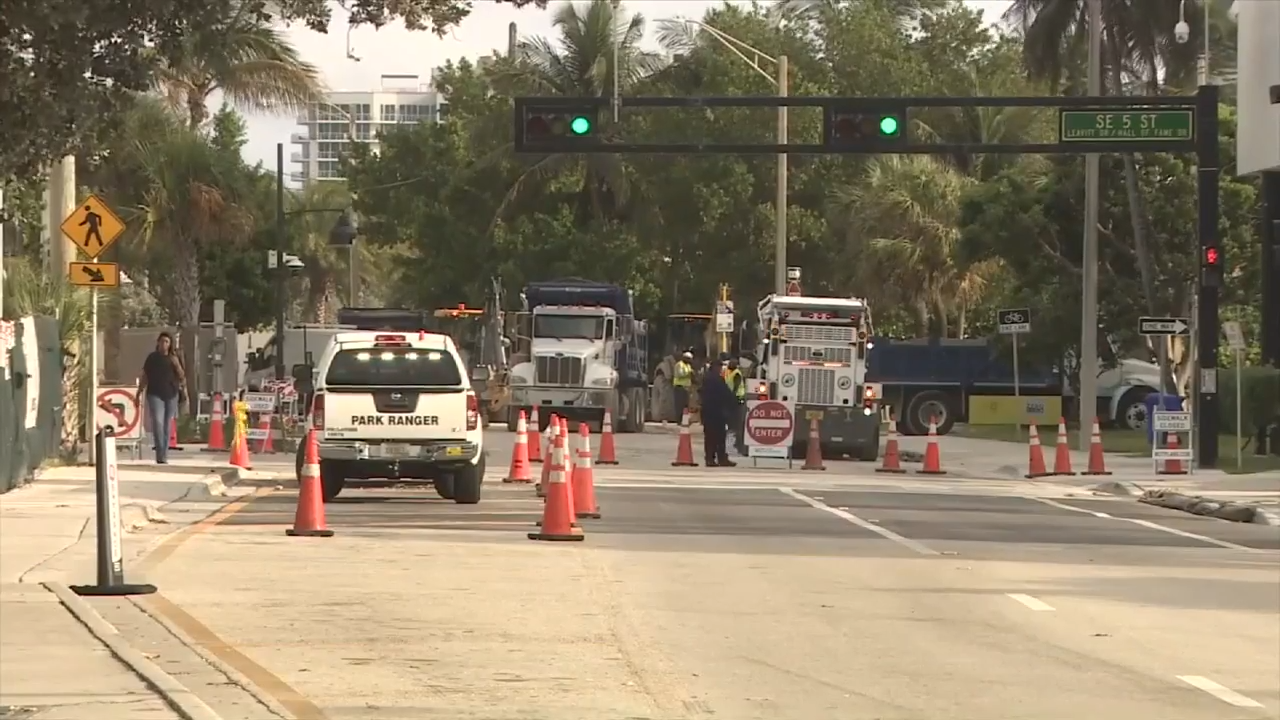 Roads reopen after crews repair water main break in Fort Lauderdale