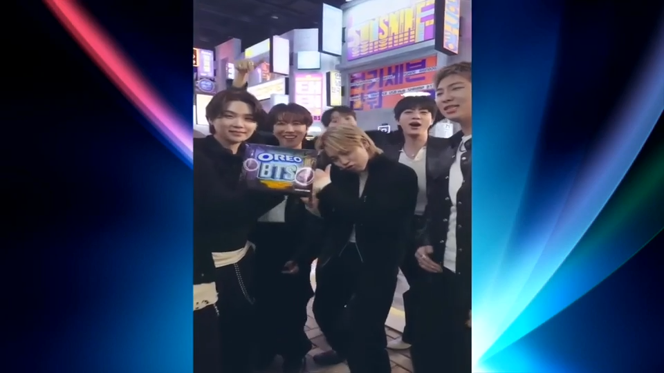 What tastes like a Korean pancake and is purple all over? An Oreo inspired by K-pop group BTS