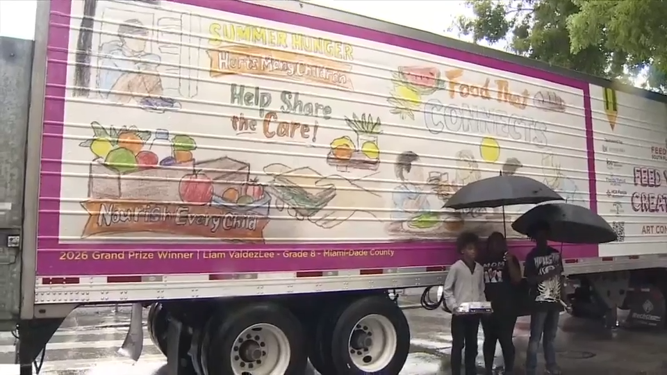 Feeding South Florida reveals new truck designed by student contest winner