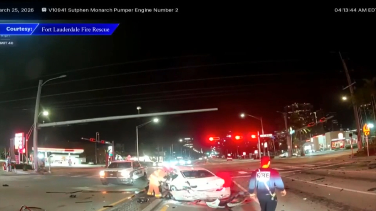 FLFR crew honored for actions following crash that killed 1; dashcam video released