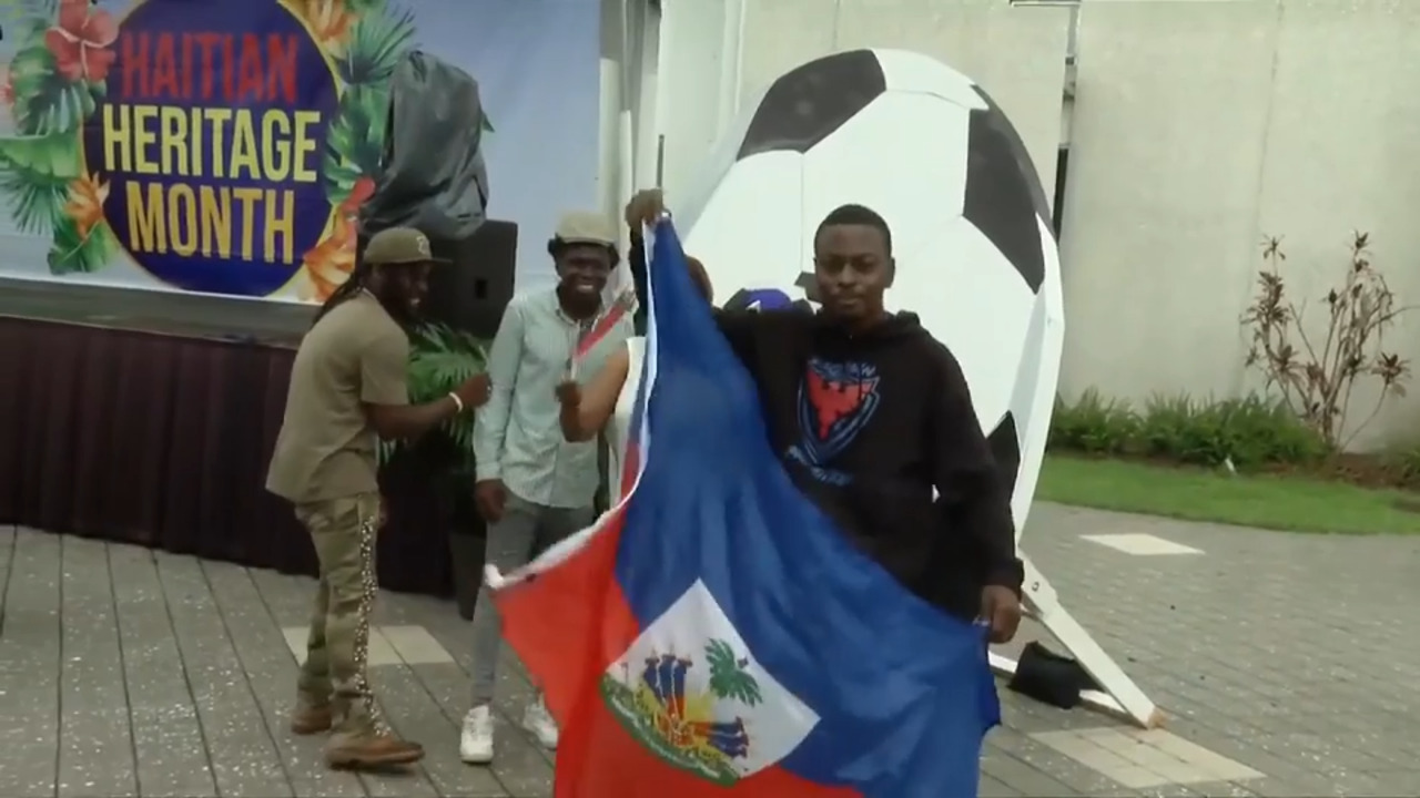 Haiti’s national soccer team visits North Miami for meet-and-greet with fans, city officials