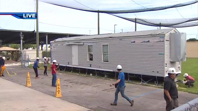 FIU researchers use Wall of Wind to test manufactured home ahead of start of hurricane season