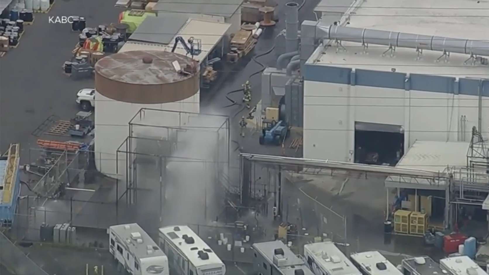 Explosion Risk Eliminated at Damaged Chemical Tank in Garden Grove