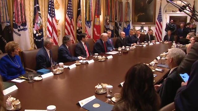 Trump gathers Cabinet as he looks to seal deal to end war that some backers worry will embolden Iran