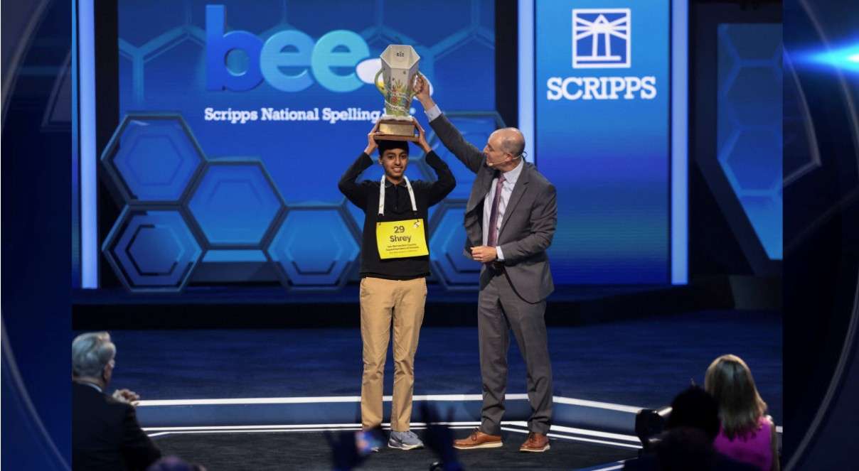 Final flurry of words wins National Spelling Bee for Shrey Parikh