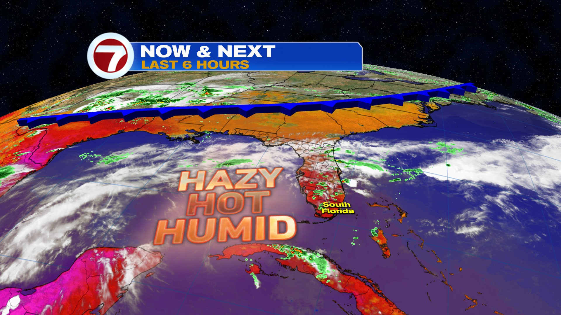 Steamy Conditions to Remain until Rain Returns Midweek